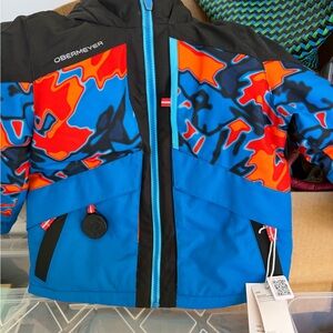 Obermeyer Kids' Blue and Orange Jacket